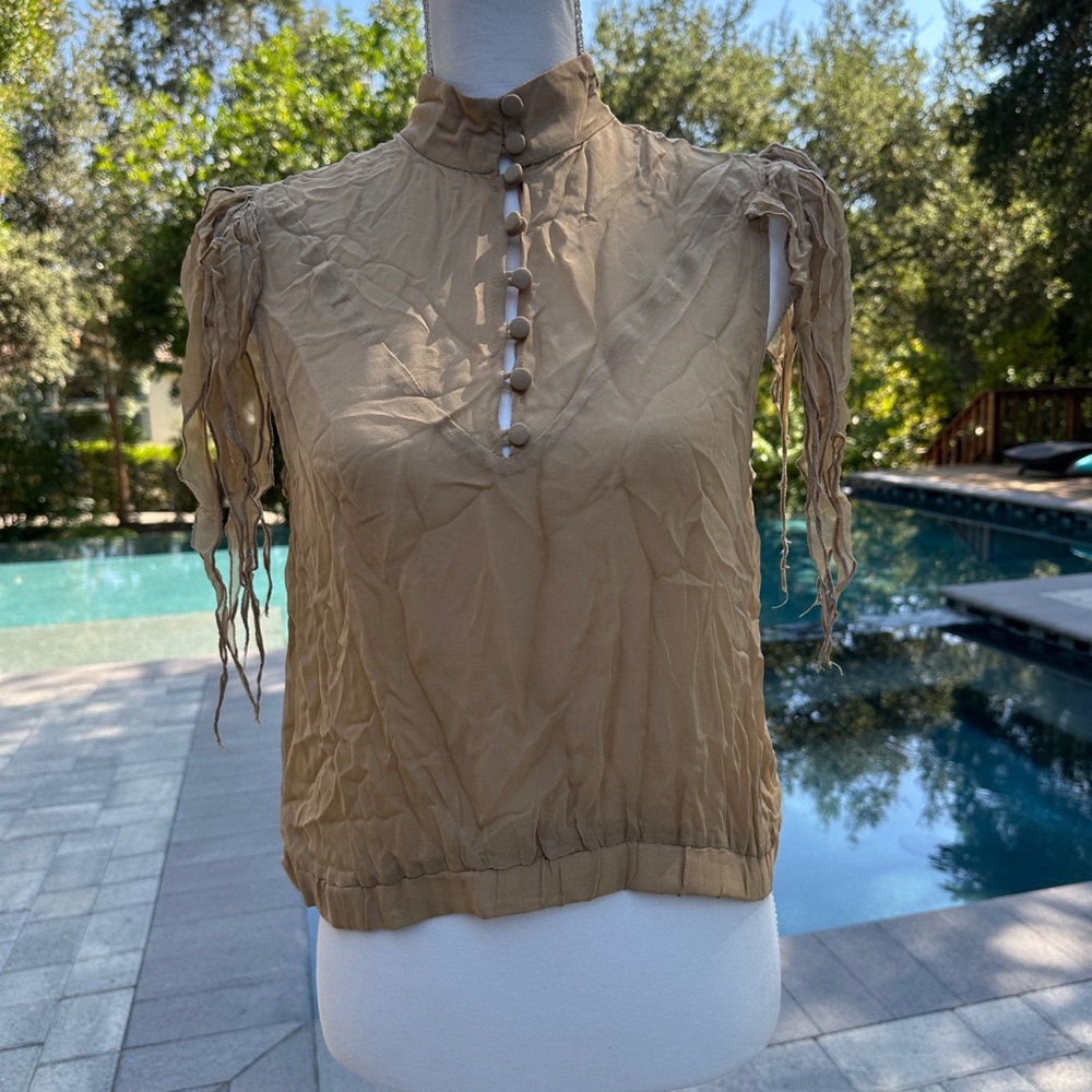 Unique Beige Top